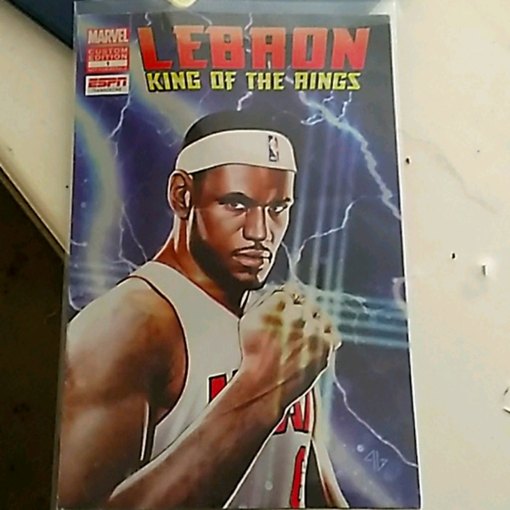 Marvel×Lebron authentic comic